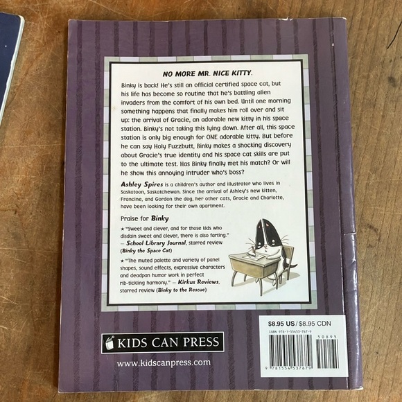 Binky Adventure Books Set of two signed by author - Picture 4 of 16